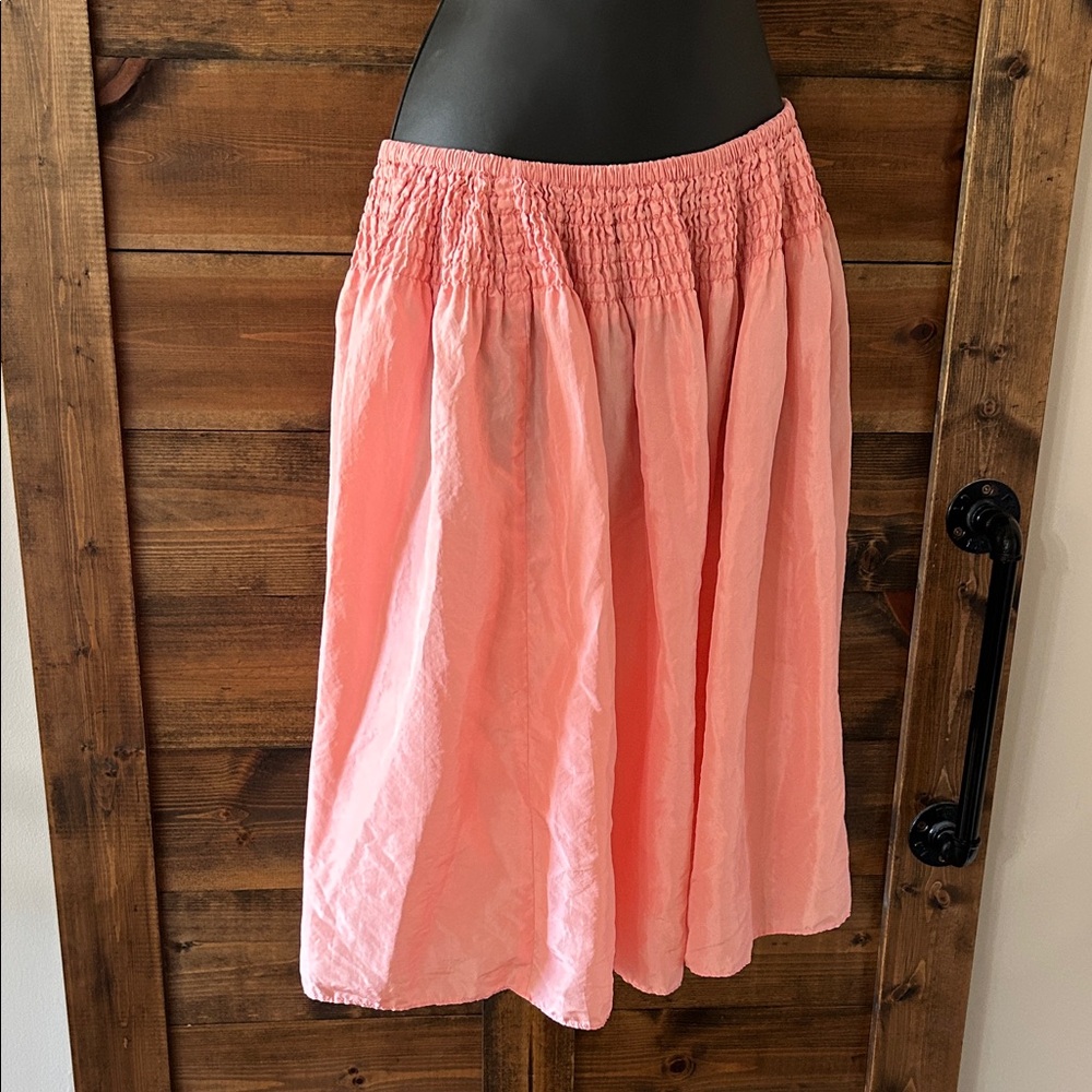 New York & Company Coral A-Line Skirt